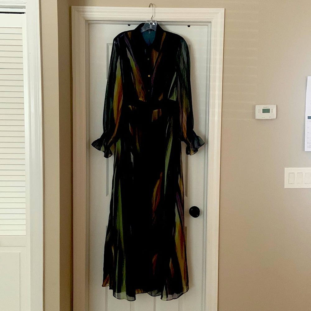 Giti Button down Maxi dress